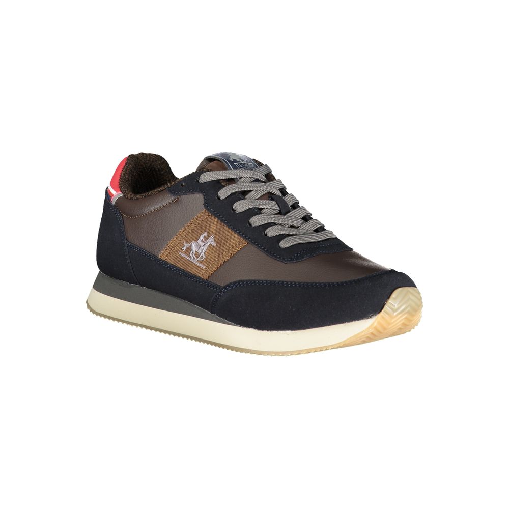 U.S. Grand Polo bruine herensneaker van polyurethaan
