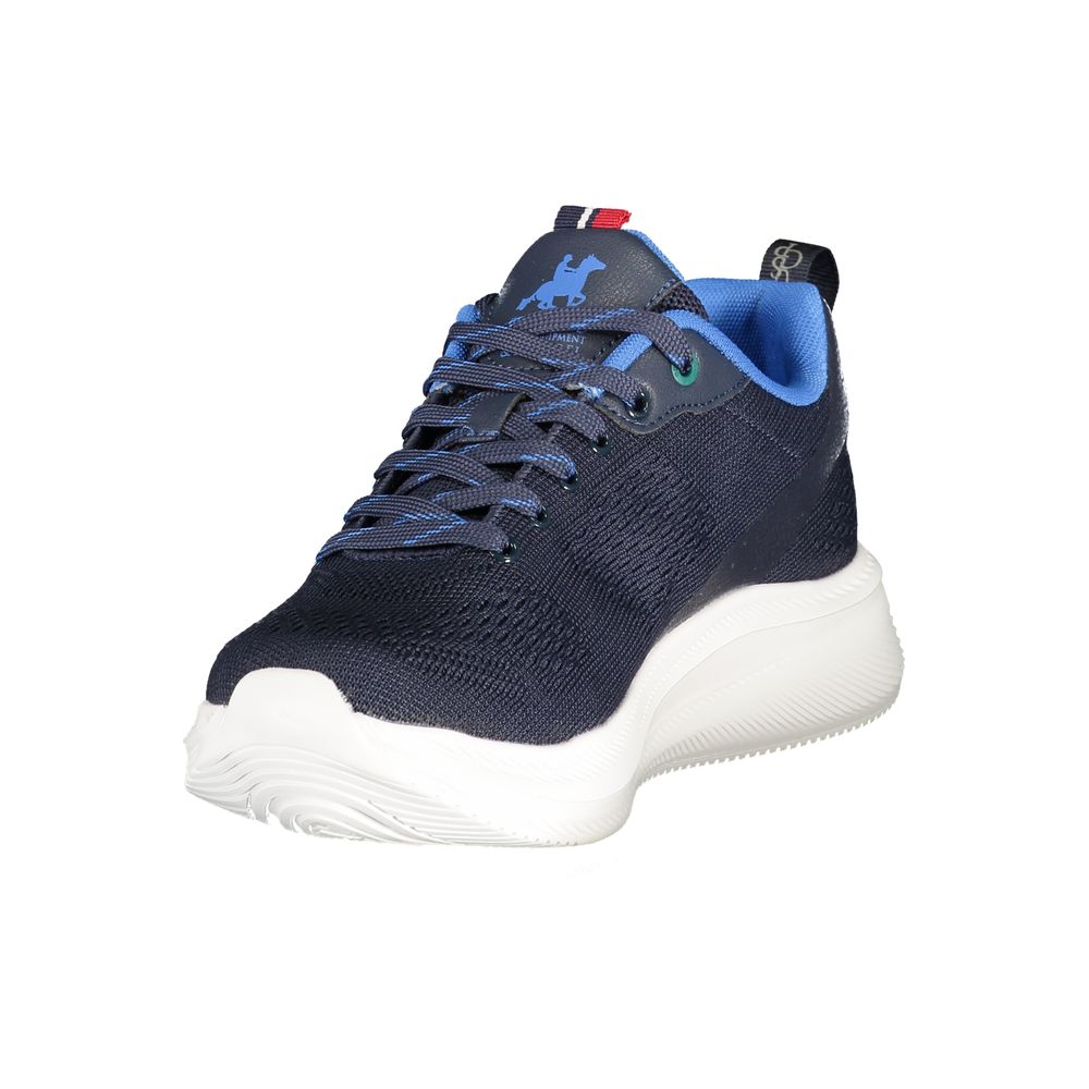 U.S. Grand Polo Blue Polyester Herensneaker