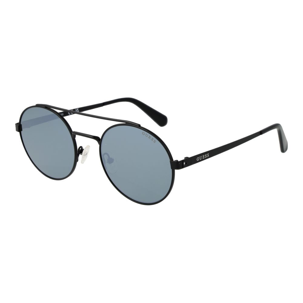 Guess Zwarte metalen zonnebril