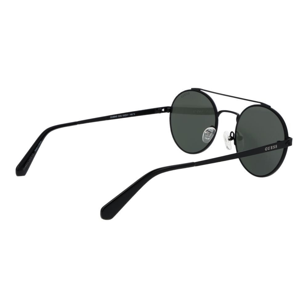 Guess Zwarte metalen zonnebril