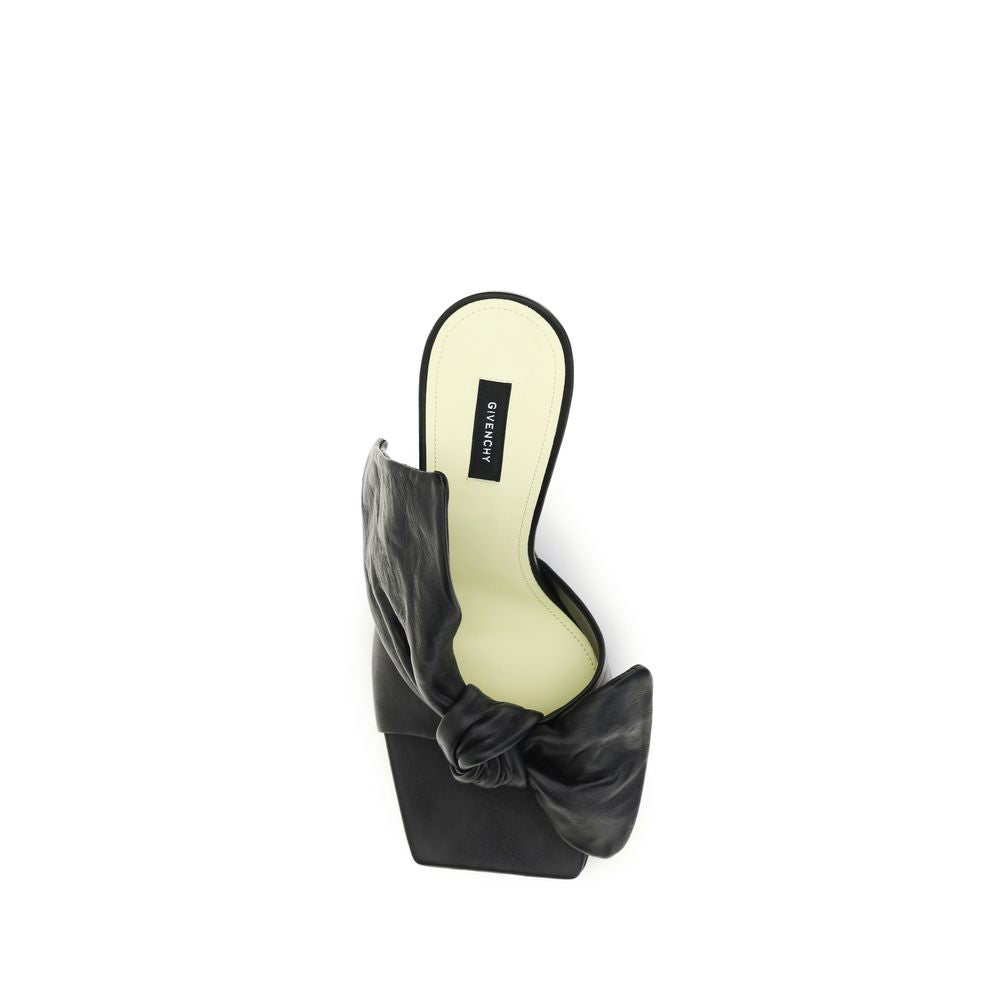 Givenchy Black Lamb Ovis Aries Mules