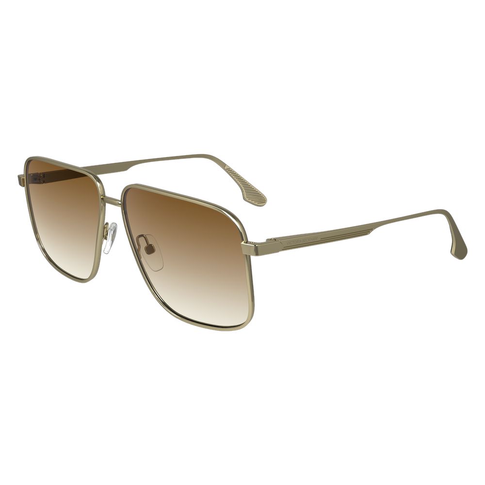 Victoria Beckham gouden metalen zonnebril