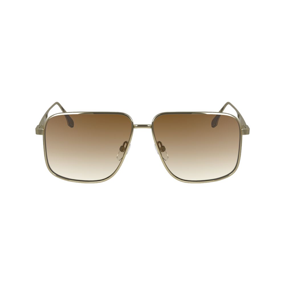 Victoria Beckham gouden metalen zonnebril