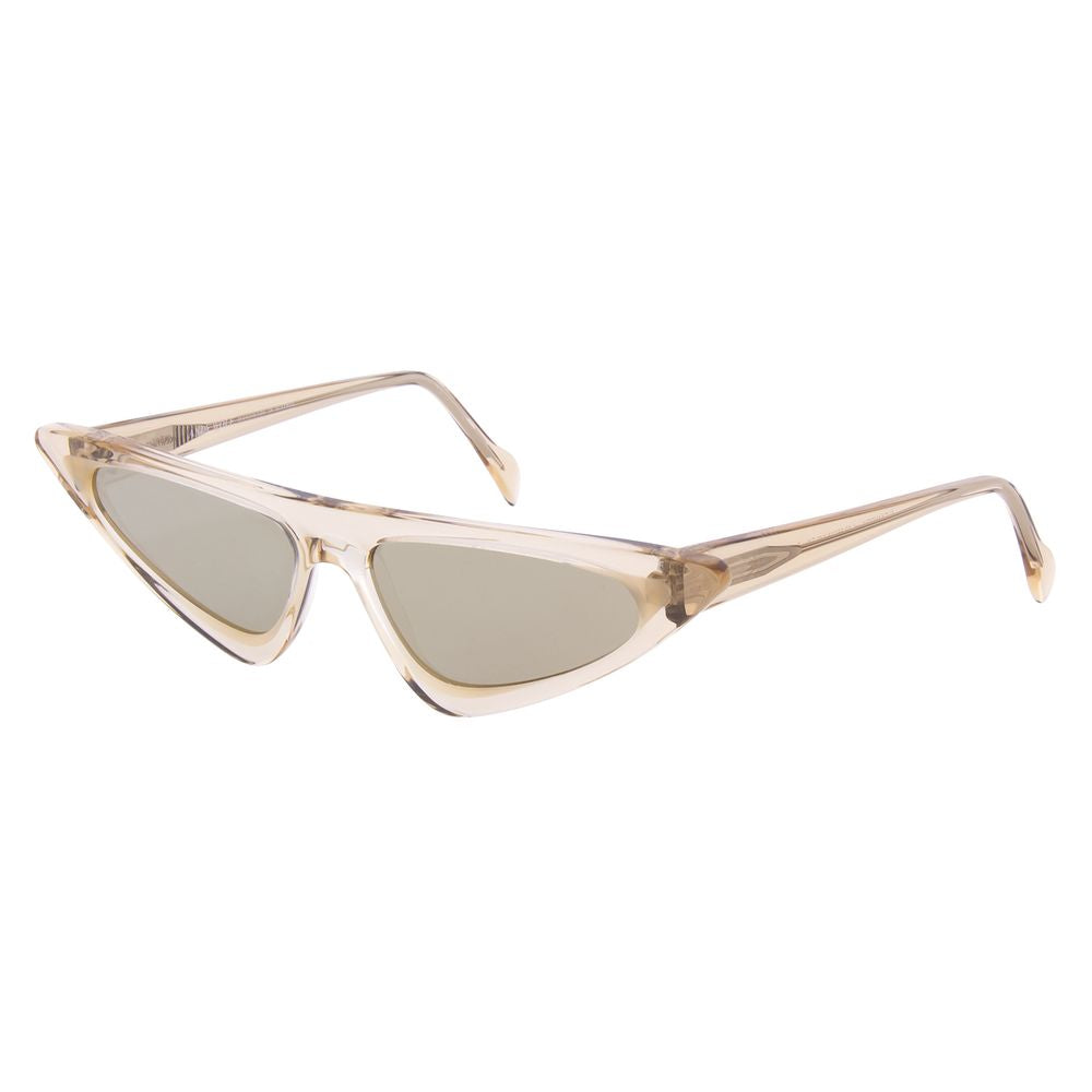 Andy Wolf Beige Acetaat Zonnebril
