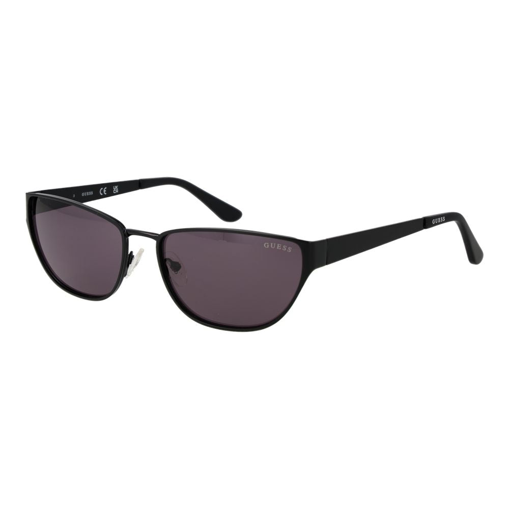 Guess Zwarte metalen zonnebril