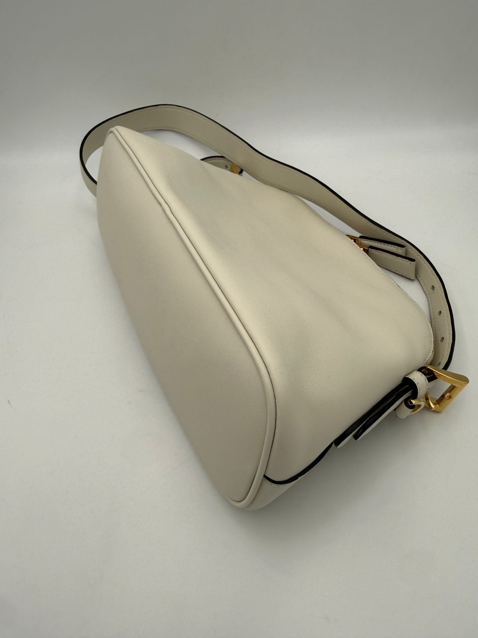 Prada PRADA Bauletto BOWLING Leather Handbag