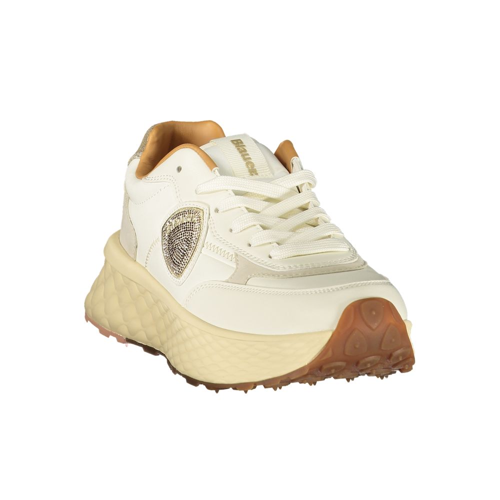 Blauer Beige Polyurethane Women's Sneaker