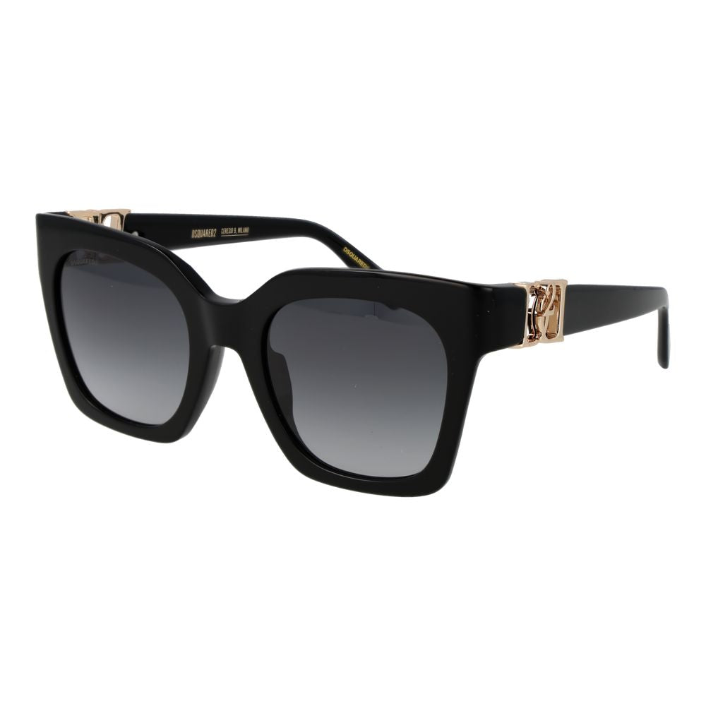 Dsquared² Zwarte acetaatzonnebril
