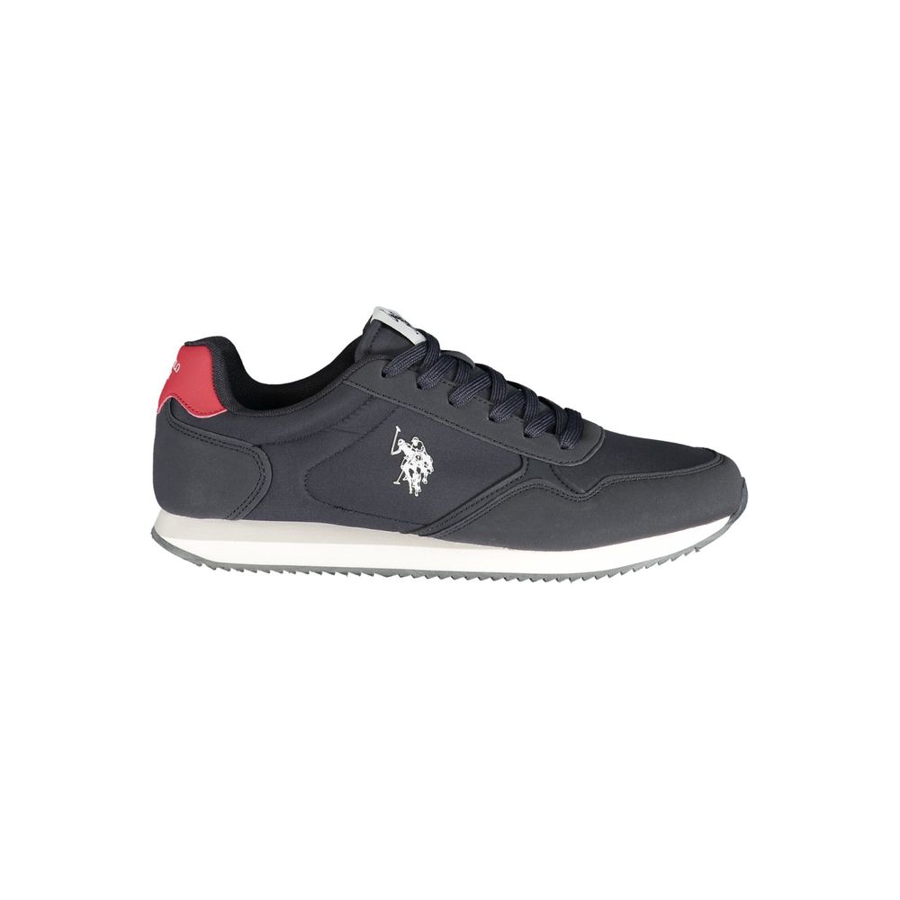 U.S. POLO ASSN. Blauwe polyurethaan herensneaker