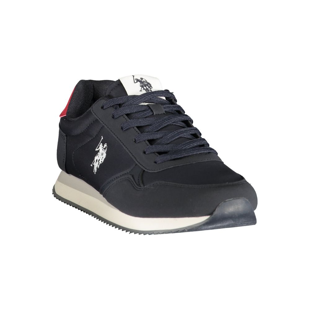 U.S. POLO ASSN. Blauwe polyurethaan herensneaker