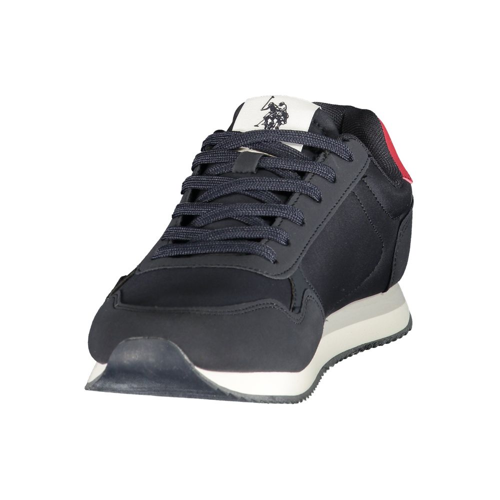 U.S. POLO ASSN. Blauwe polyurethaan herensneaker
