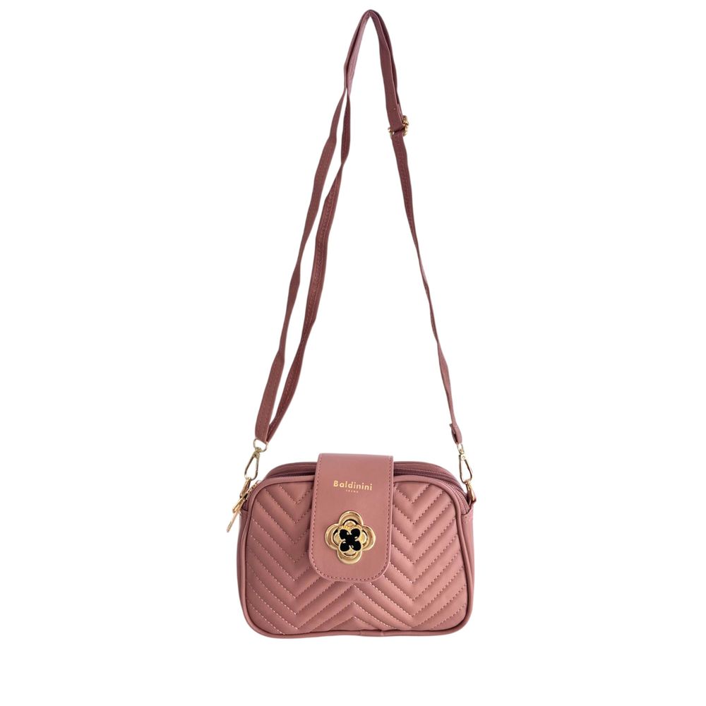 Baldinini Trend roze PU-crossbodytas voor dames