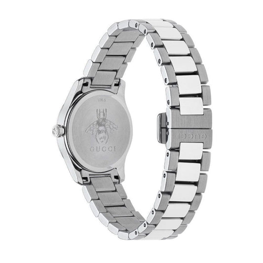 Gucci Gray Stainless Steel Dress Watch