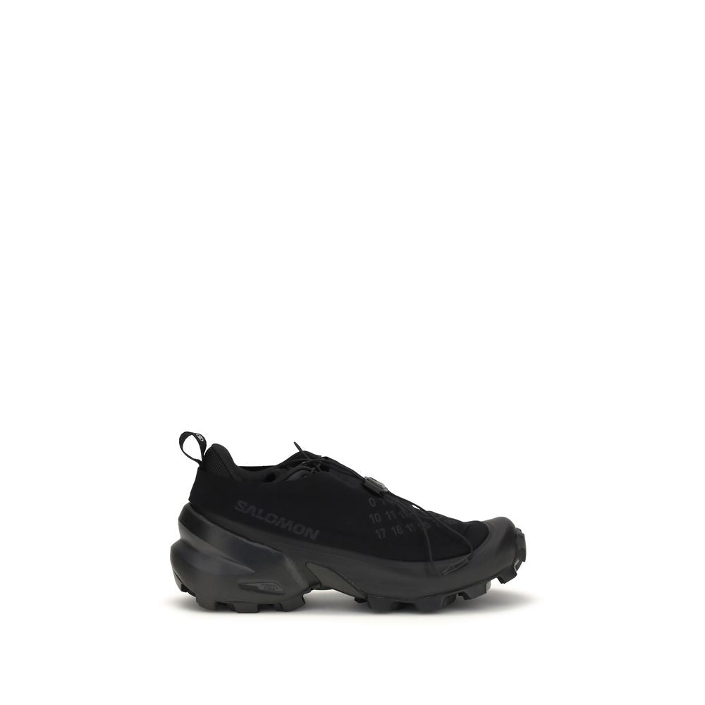 MM6 Baskets de sport noires en nylon