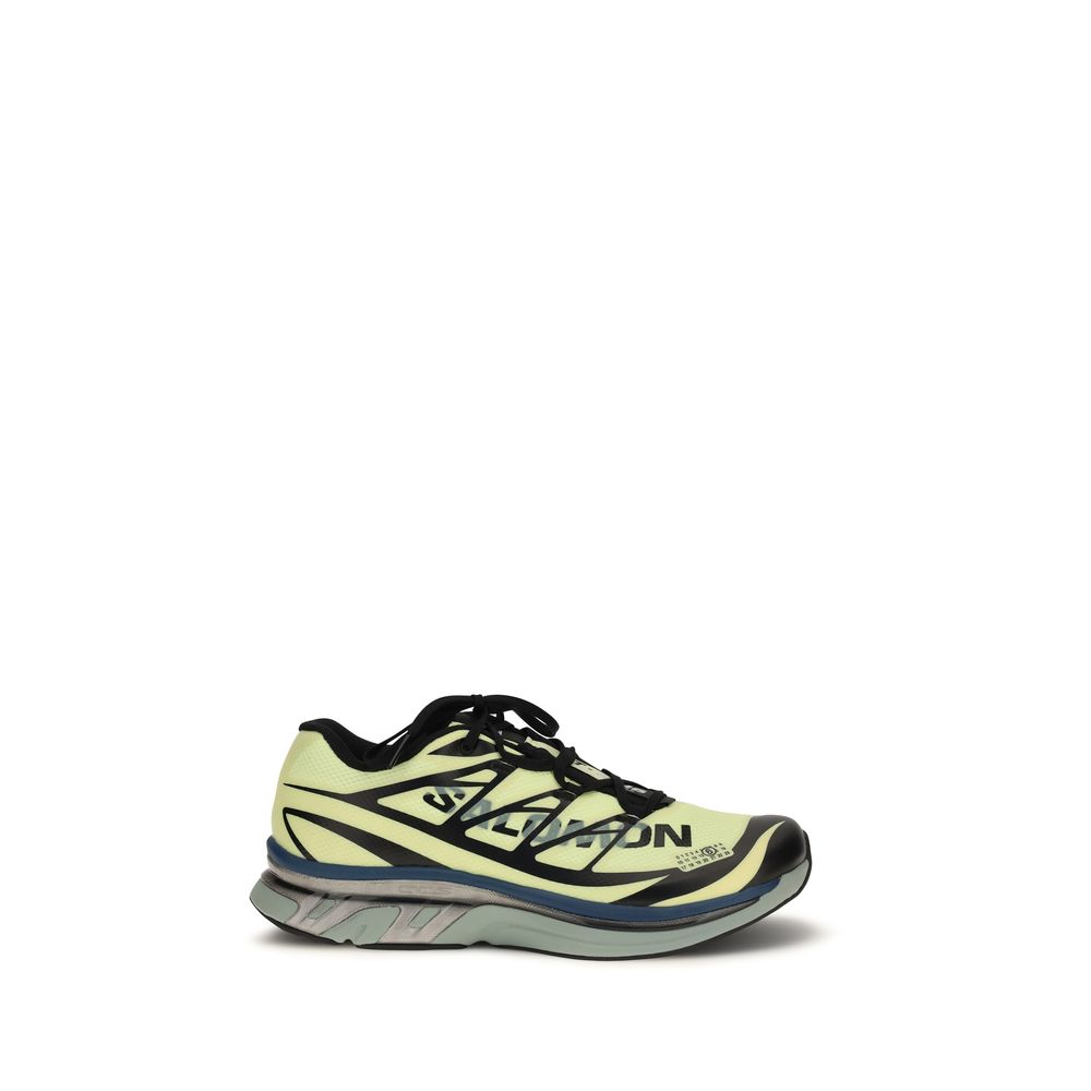MM6 Bicolor Nylon Athletic Sneakers
