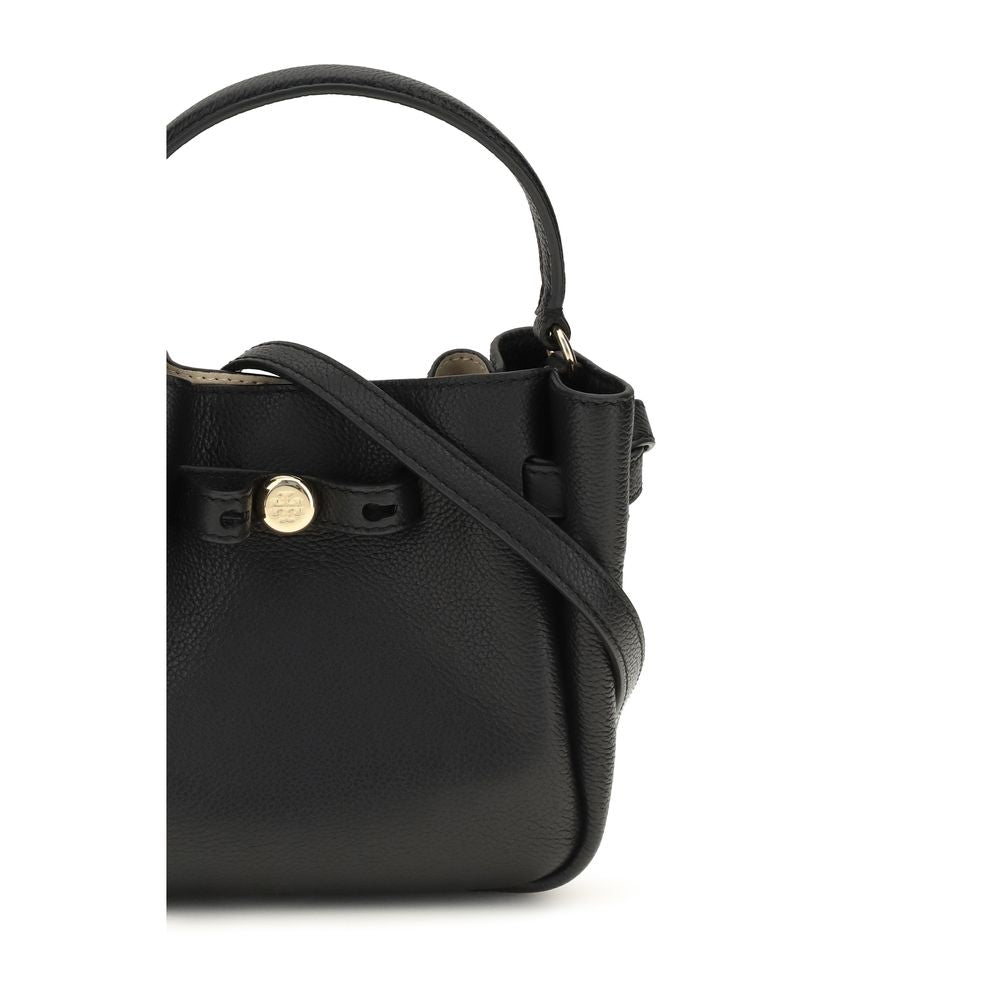 Tory Burch Zwarte Kalfsleren Bos Taurus Schoudertas