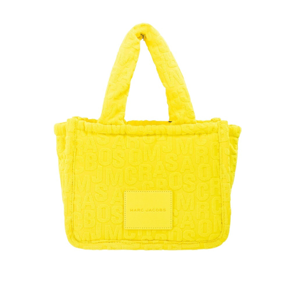 Marc Jacobs The Monogram Terry Tote Small Golden Kiwi Shoulder Bag