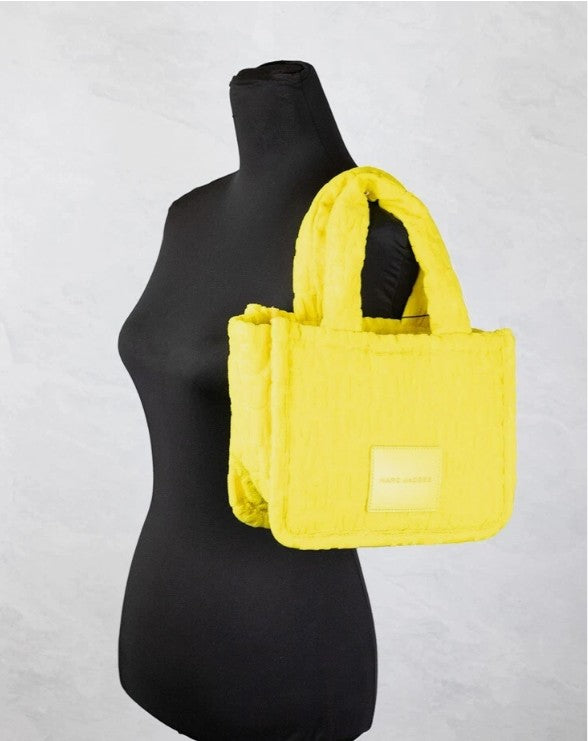 Marc Jacobs The Monogram Terry Tote Small Golden Kiwi Shoulder Bag