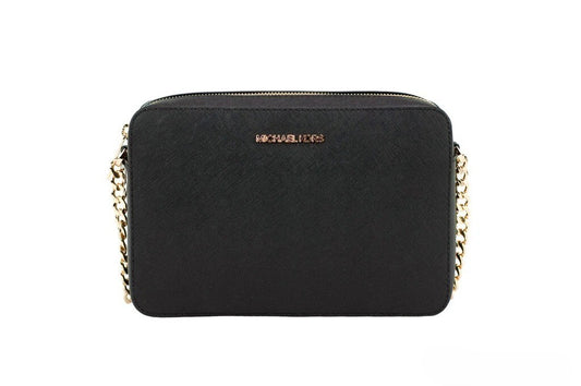 Michael Kors Women'S Top Zip Closure Saffiano Leather Crossbody Bag