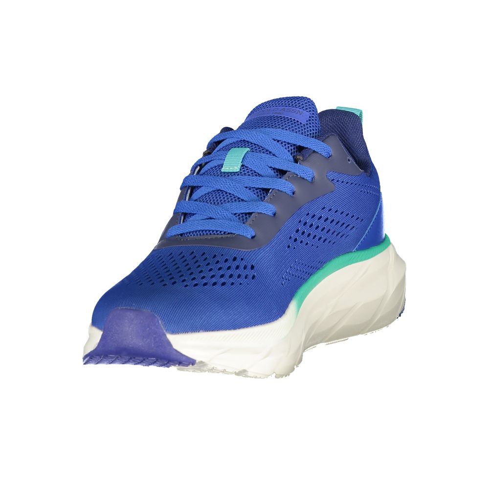 U.S. POLO ASSN. Blauwe polyurethaan sneakers voor heren