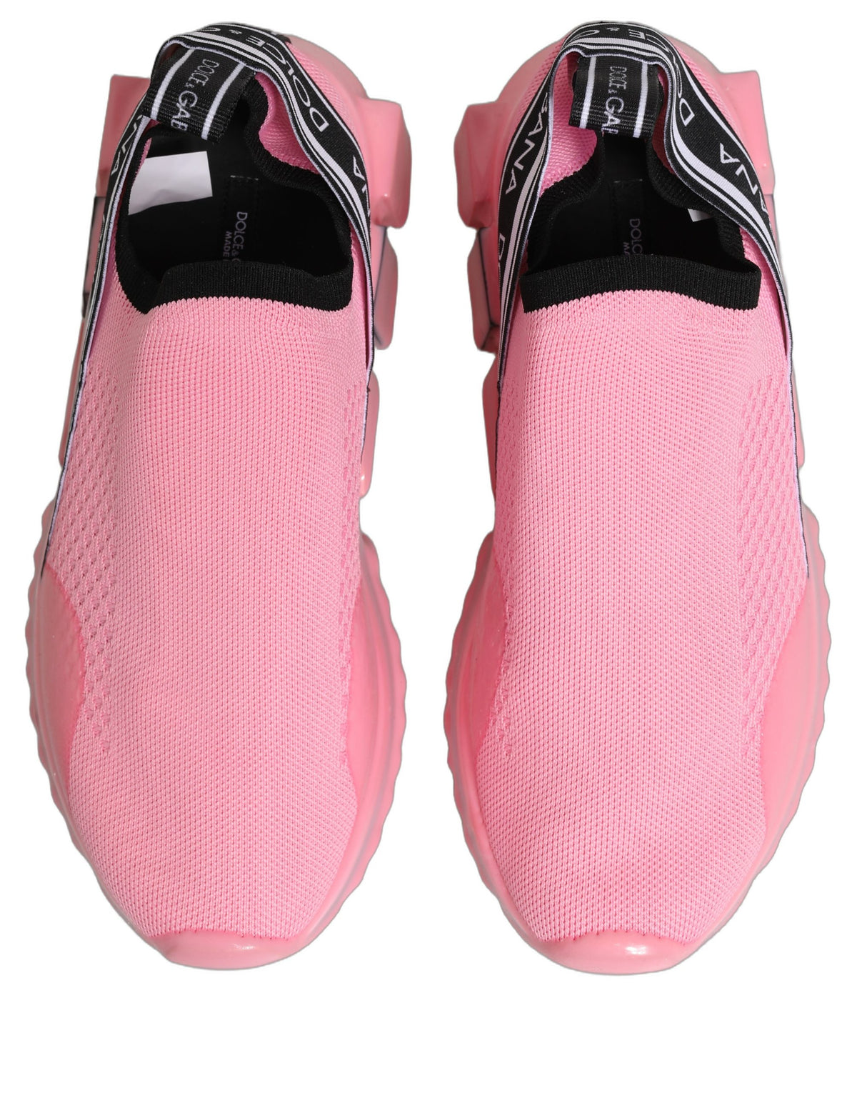 Dolce & Gabbana Roze Instap Sneakers Lage Top Sorrento Schoenen