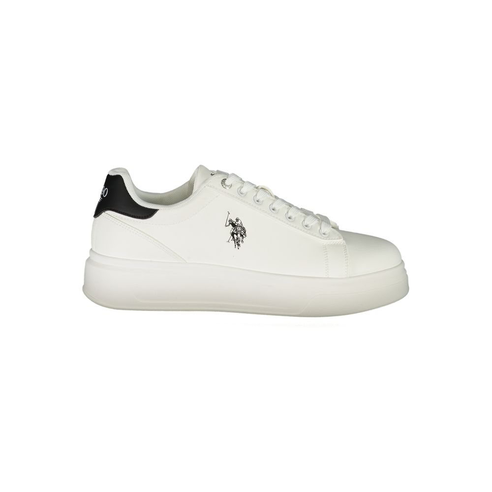 U.S. POLO ASSN. Wit Polyester Heren Sneaker