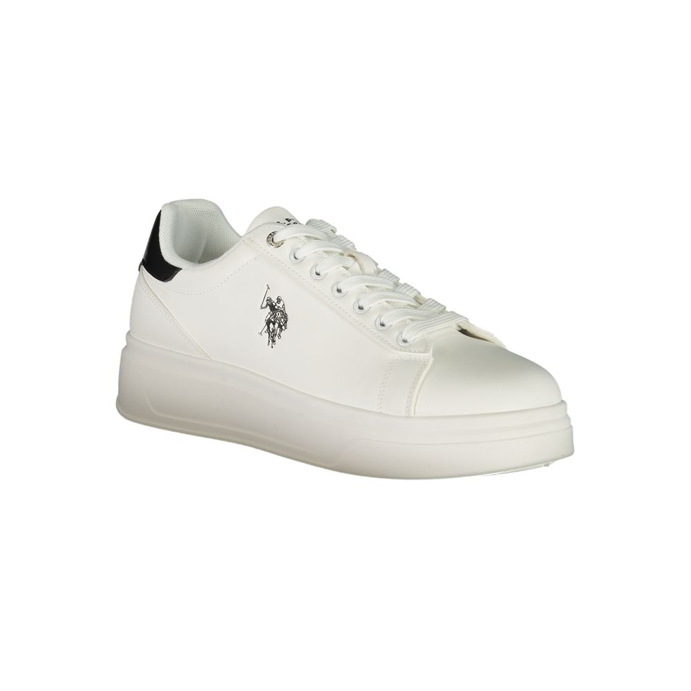 U.S. POLO ASSN. Wit Polyester Heren Sneaker
