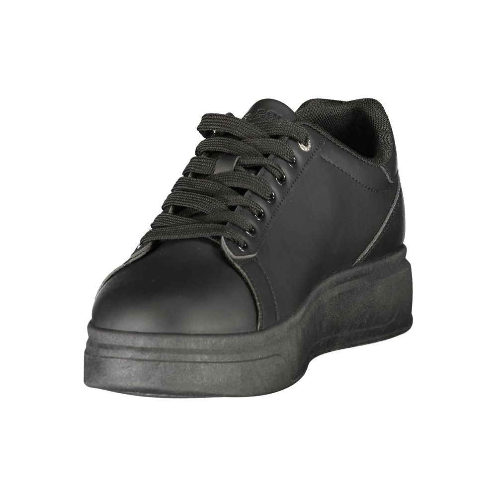 U.S. POLO ASSN. Zwarte polyester herensneaker