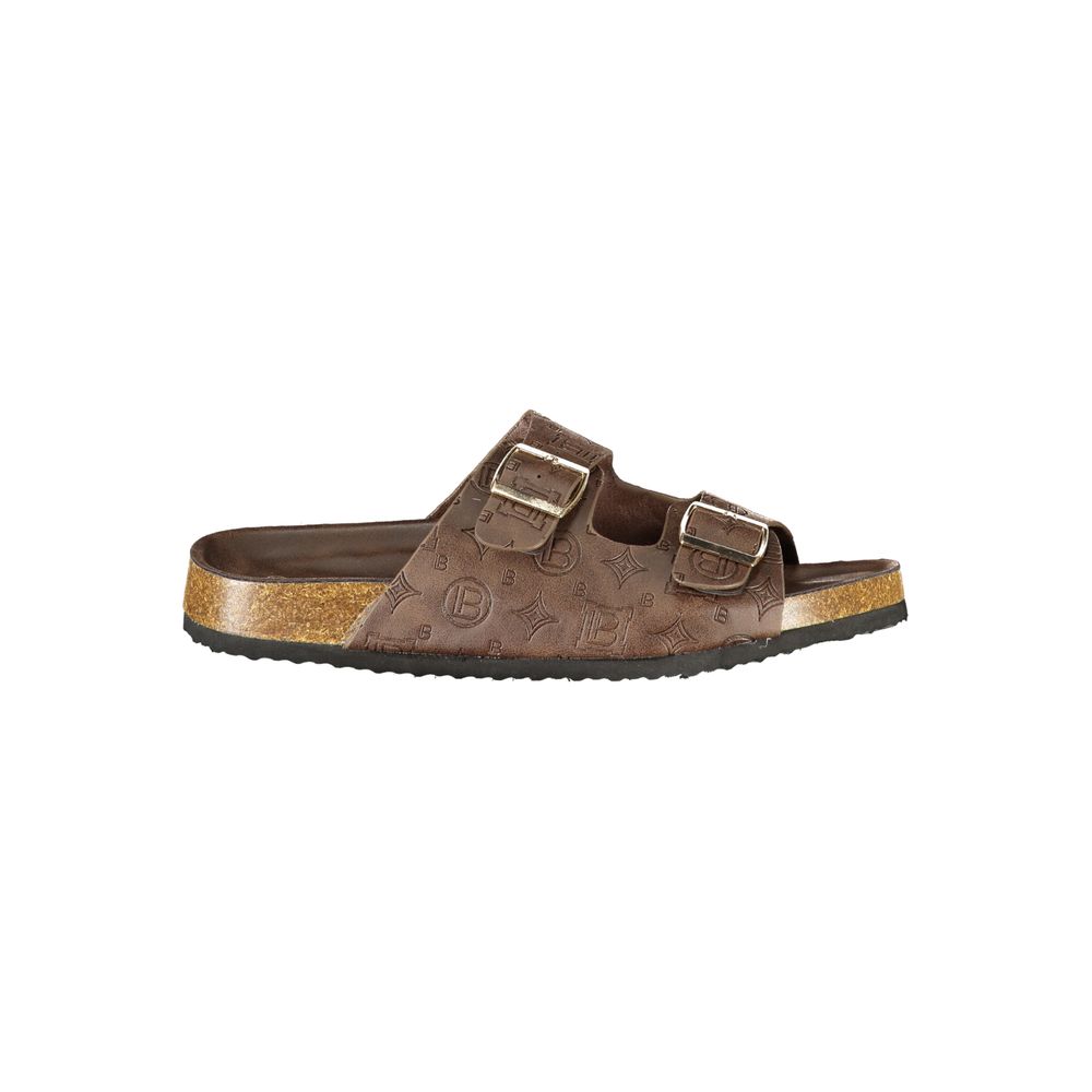 Laura Biagiotti bruine polyurethaan sandalen voor dames