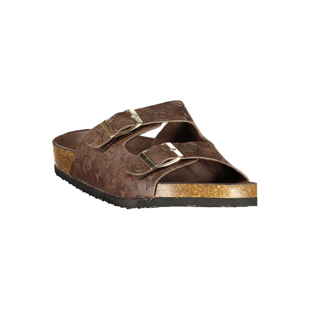 Laura Biagiotti bruine polyurethaan sandalen voor dames