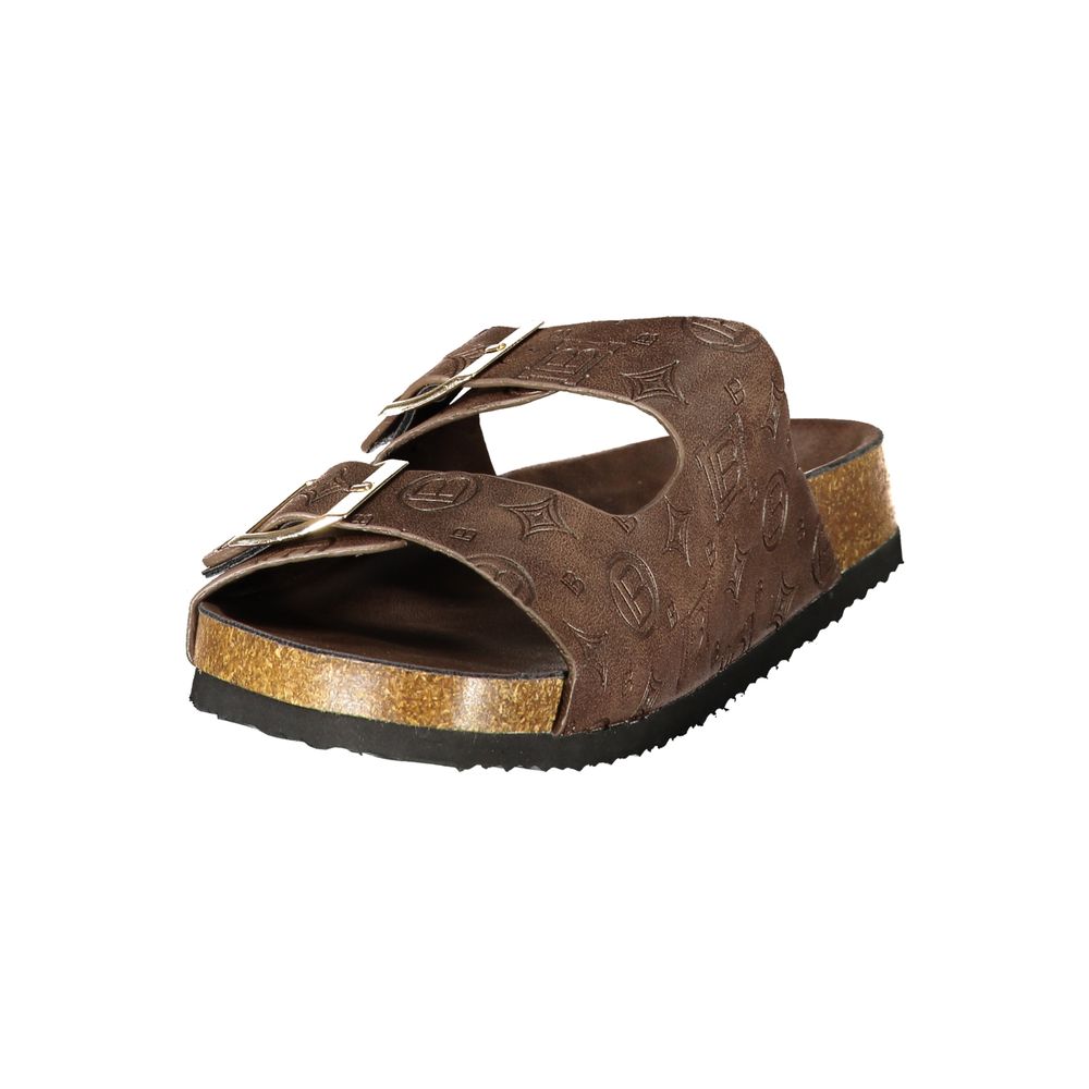 Laura Biagiotti bruine polyurethaan sandalen voor dames