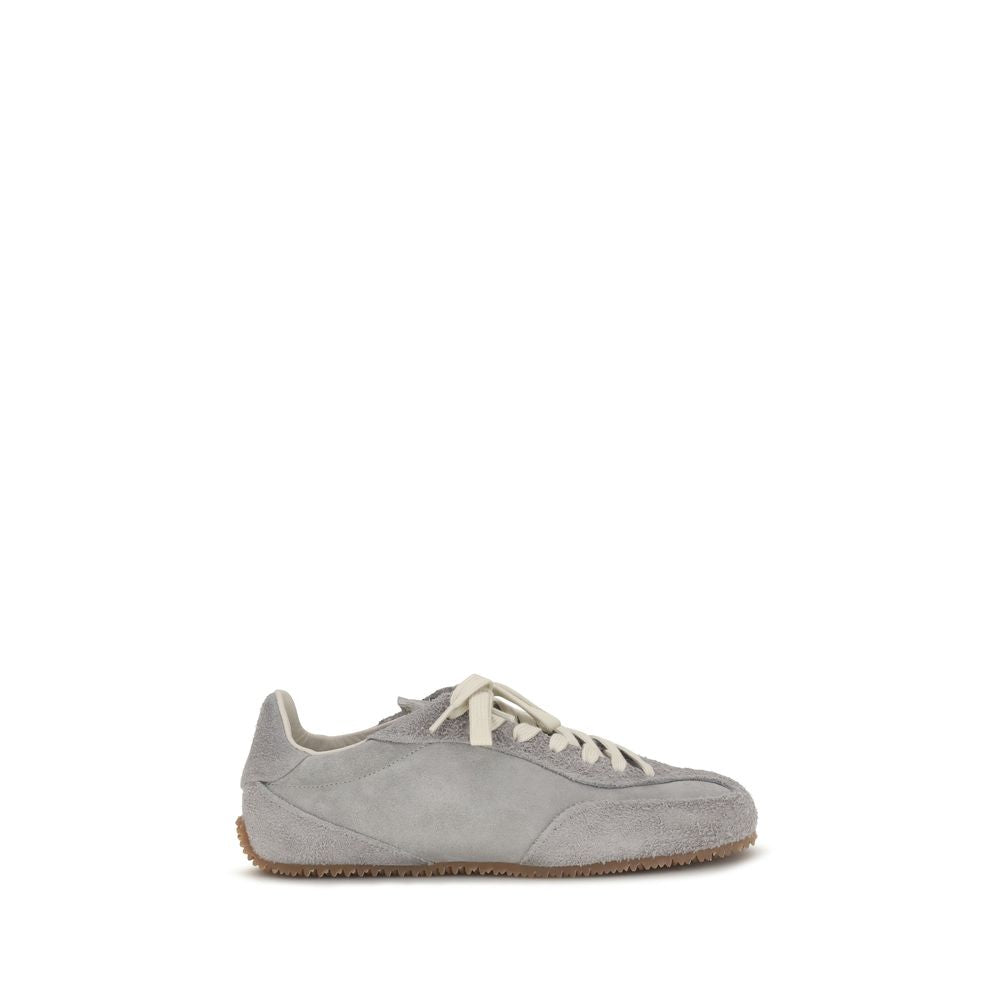 Axel Arigato Grijze Kalfsleren Bos Taurus Lage Sneakers