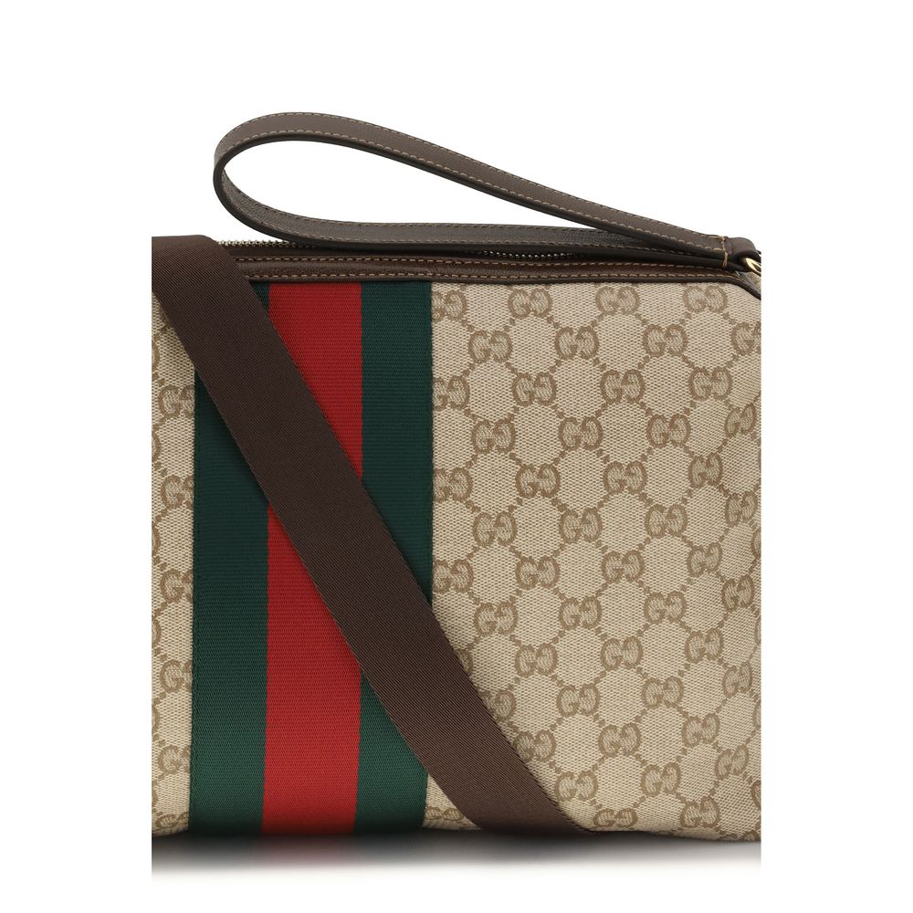 Gucci Schoudertas van beige stof