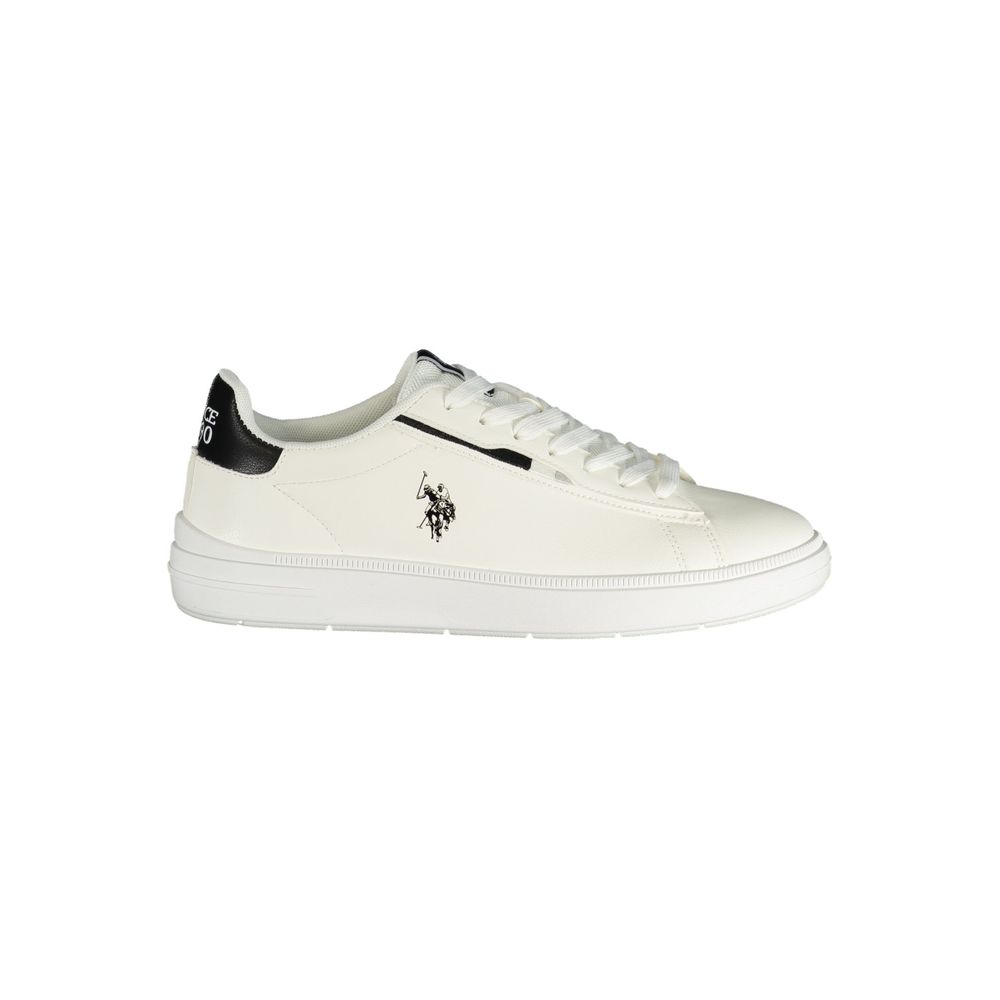 U.S. POLO ASSN. Witte polyurethaan herensneaker