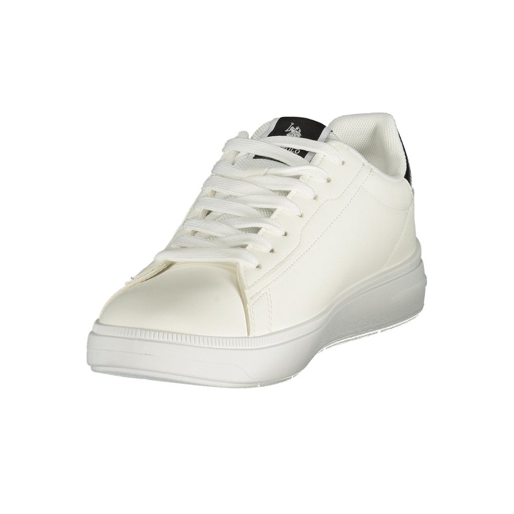 U.S. POLO ASSN. Witte polyurethaan herensneaker