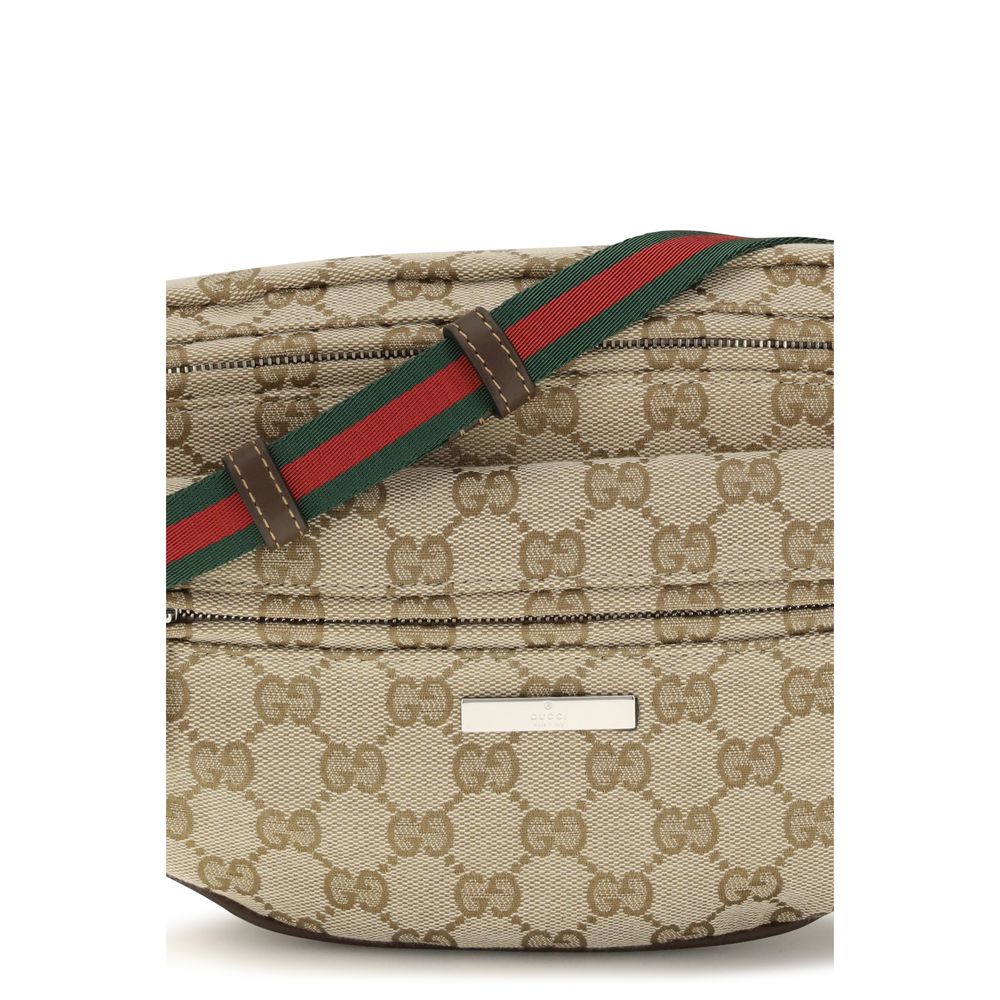 Gucci Schoudertas van beige stof
