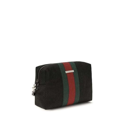 Gucci Black Fabric Handbag