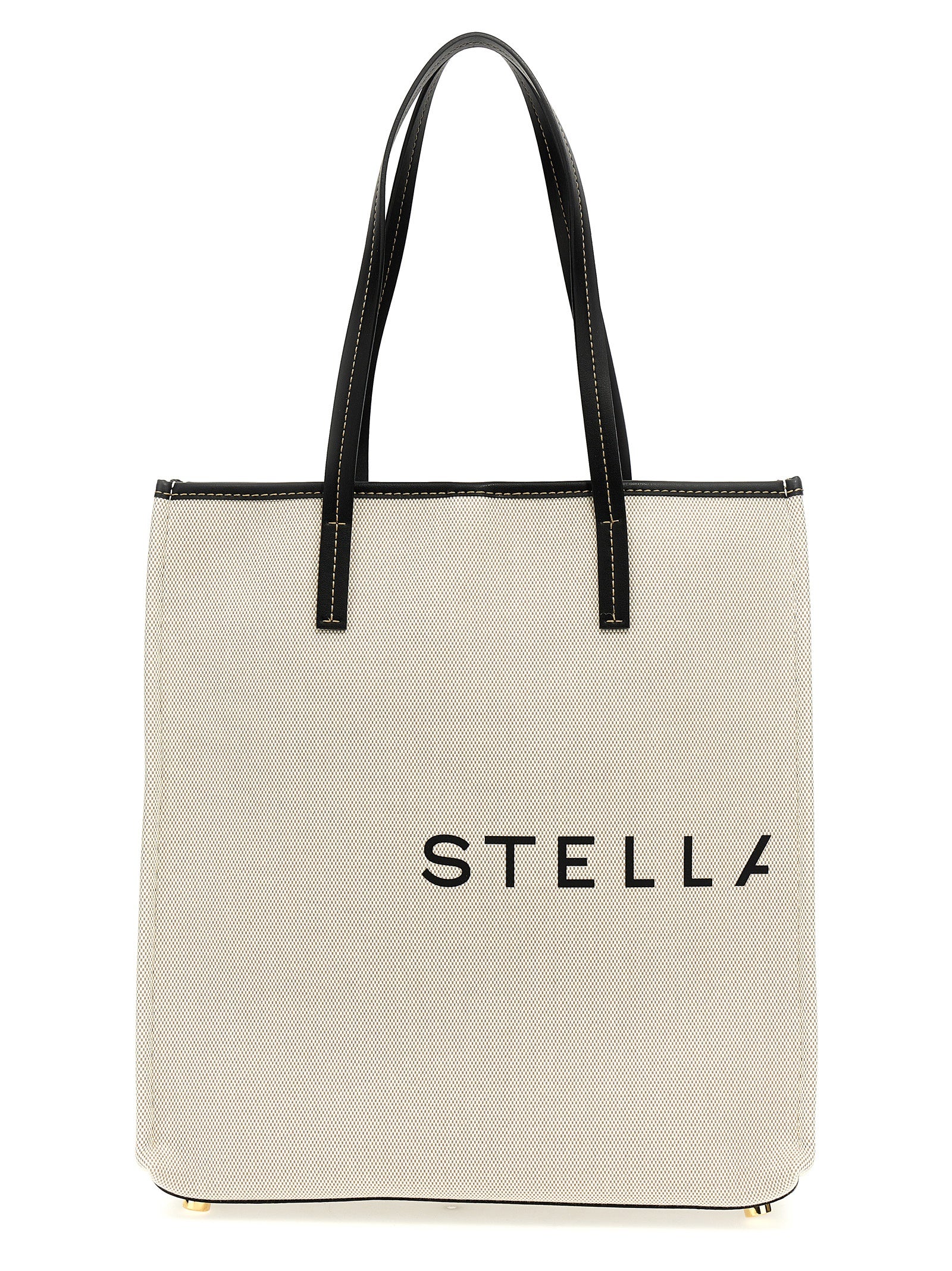 Stella McCartney Beigekleurige Katoenen Draagtas