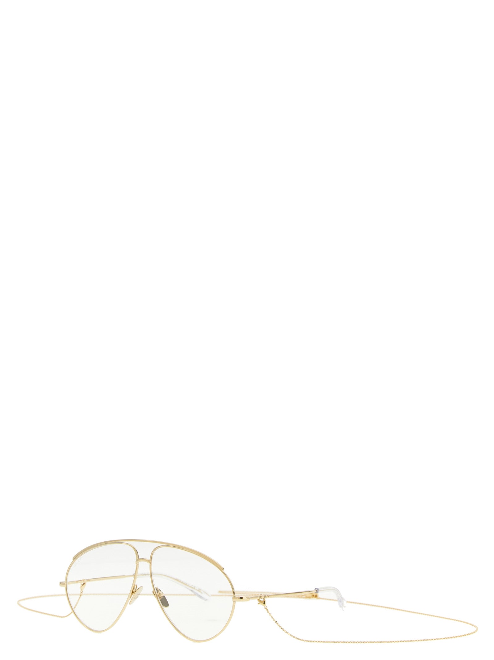 Gucci gouden polyamide zonnebril