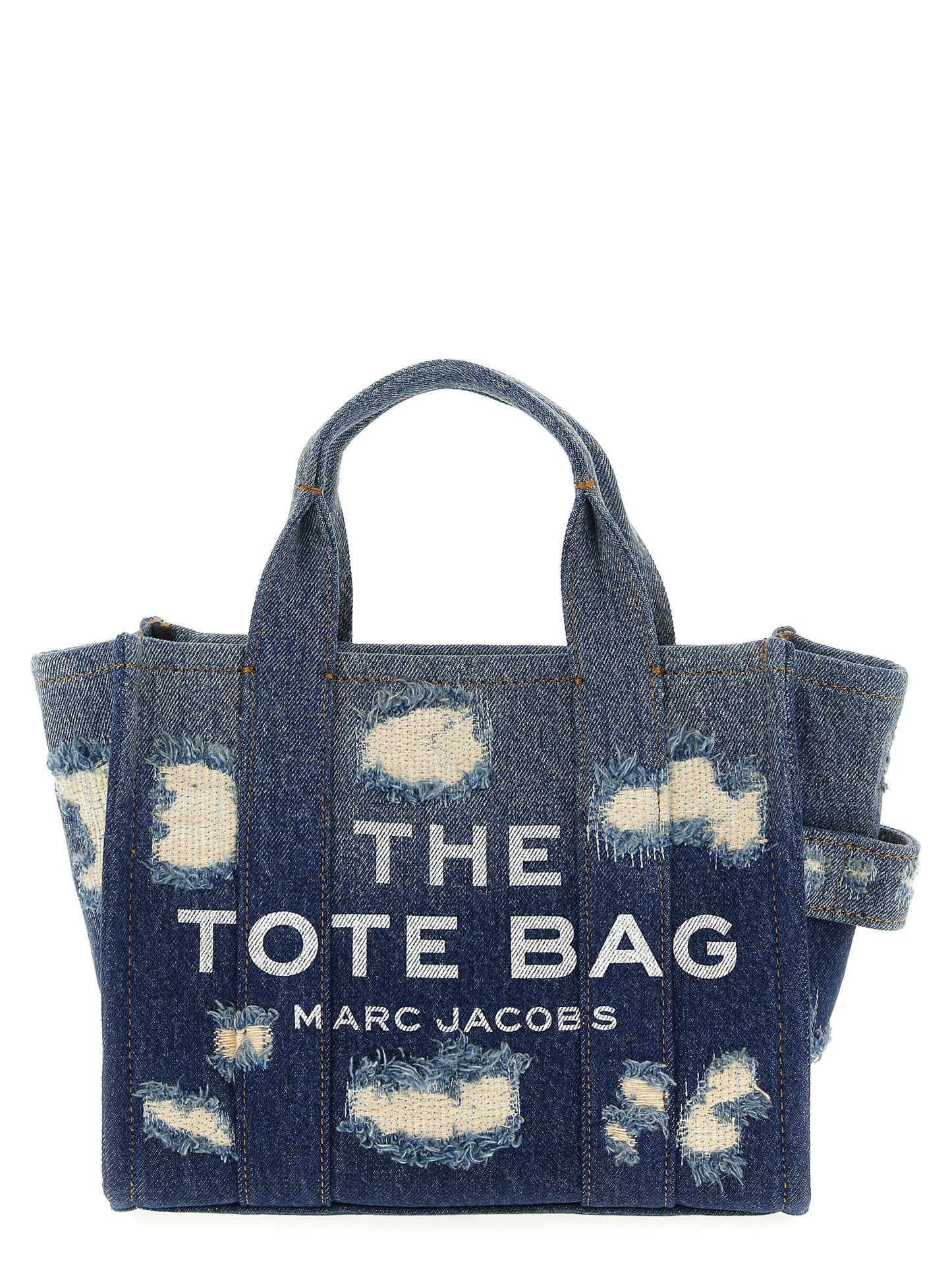 Marc Jacobs Blue Cotton Tote Bag