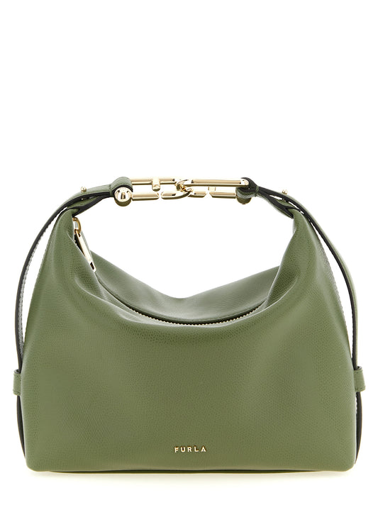 Furla Bicolor Calfskin Shoulder Bag