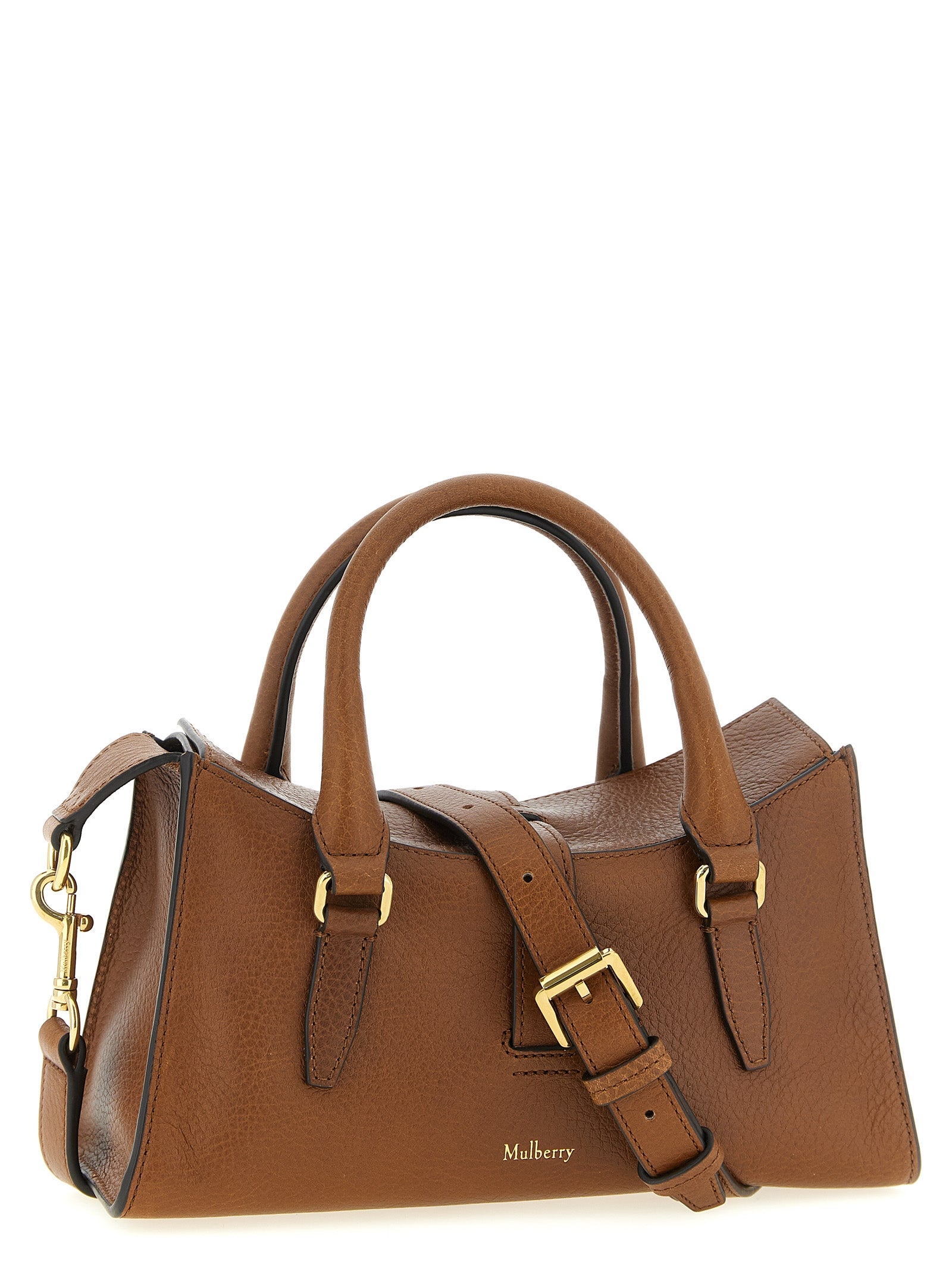 Sac à main en veau marron Mulberry