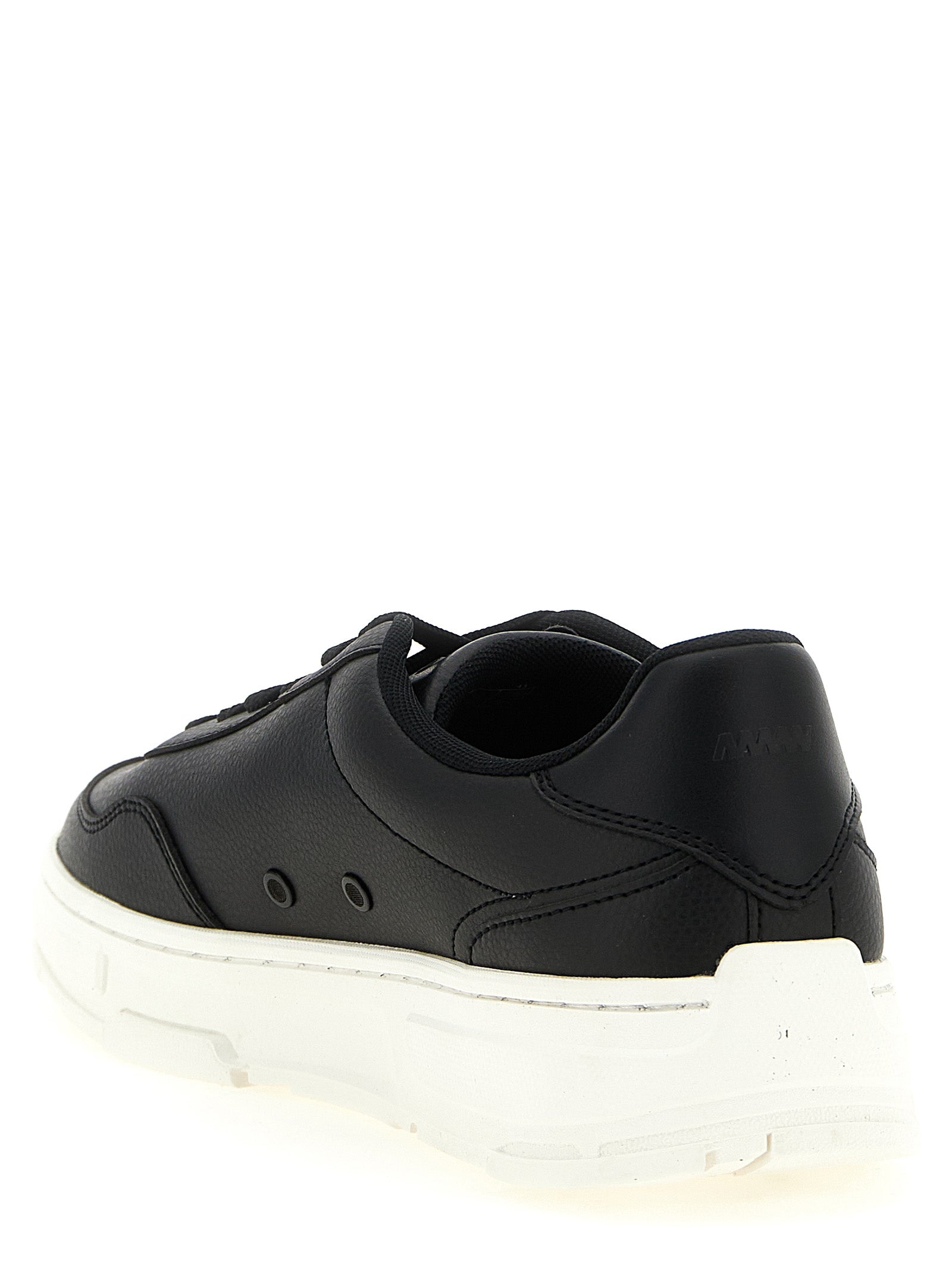 Hugo Boss Black Polyester Lage Sneakers