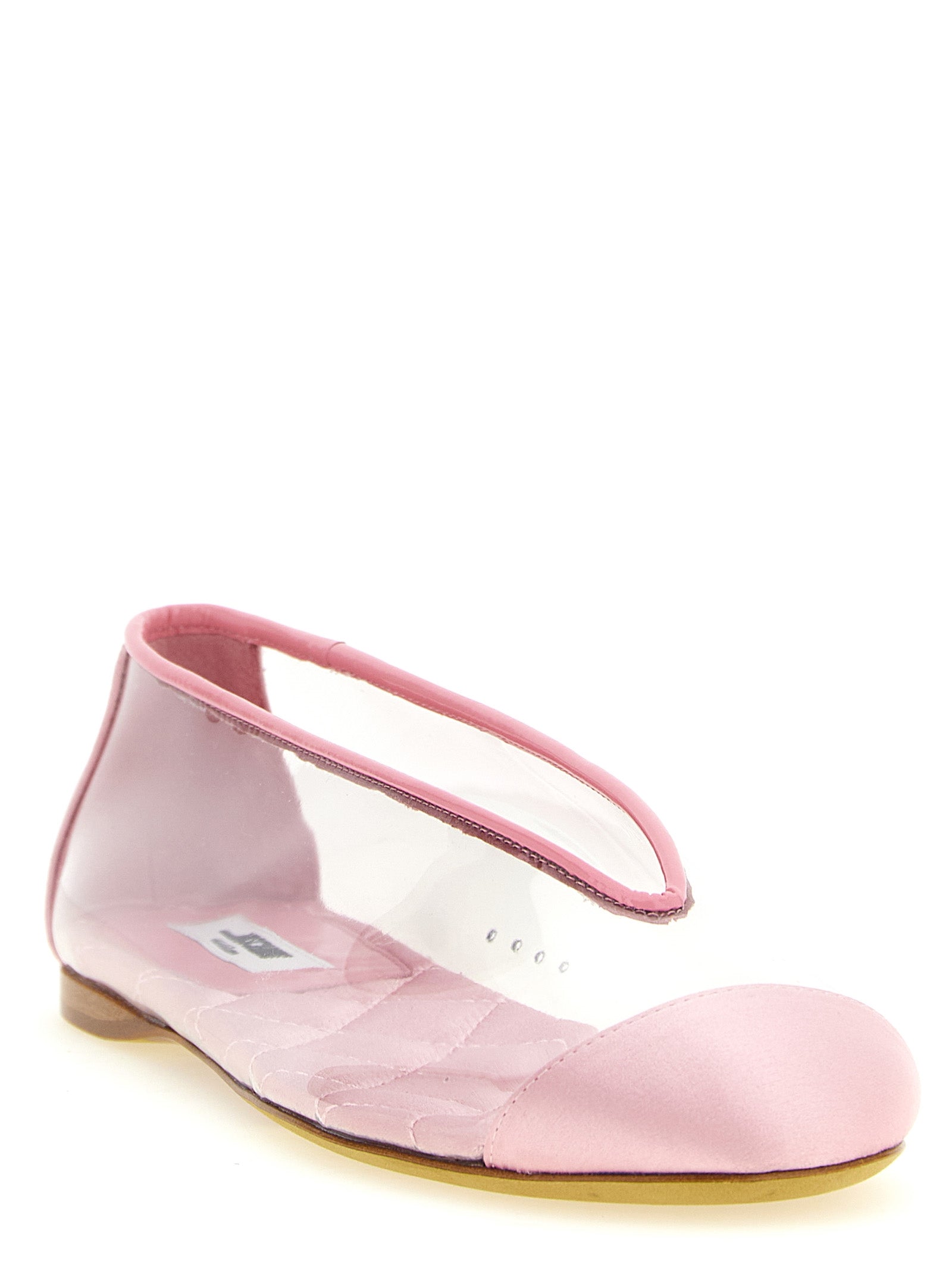 Moschino Multicolor PVC Ballet Flats