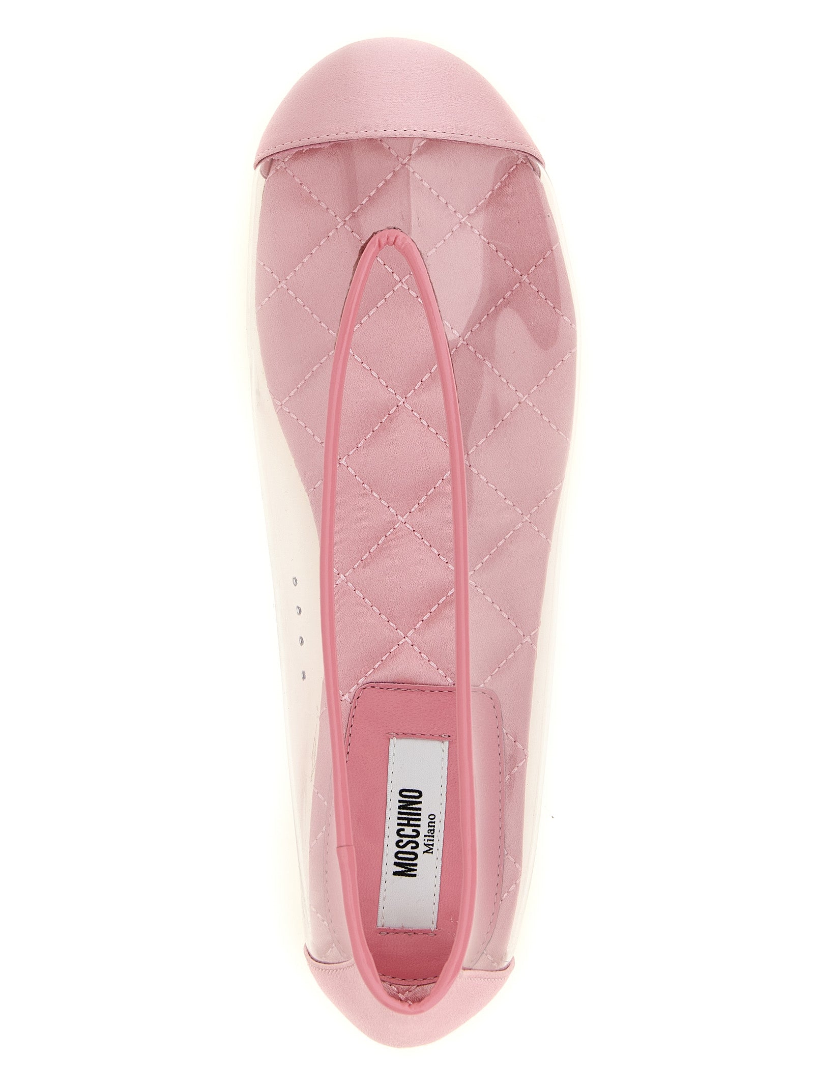 Moschino Multicolor PVC Ballet Flats