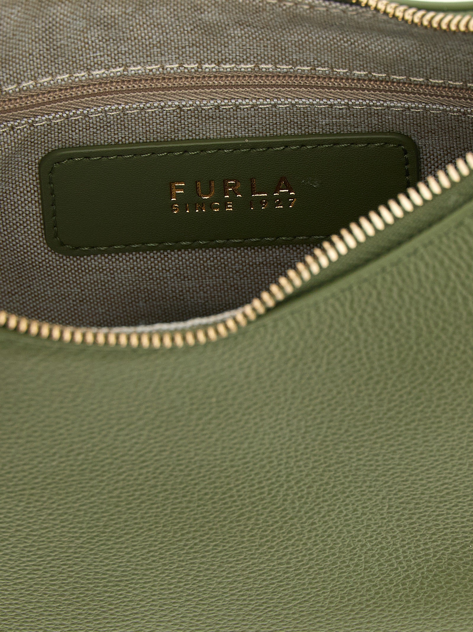 Furla Schoudertas van Tweekleurig Kalfsleer