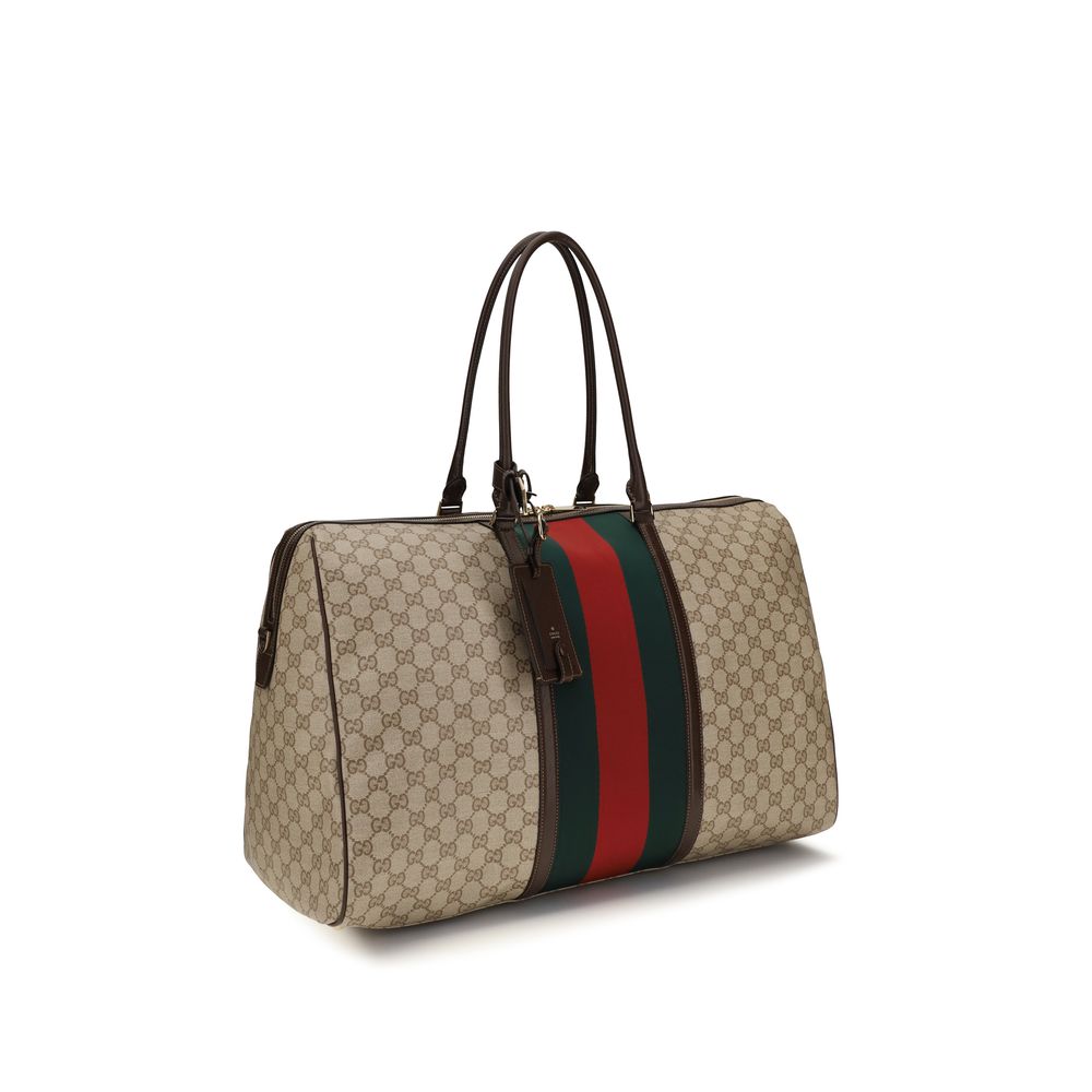 Gucci Beigekleurige Schoudertas van Katoen
