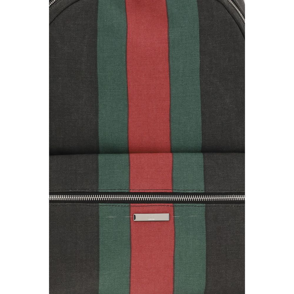 Gucci Zwarte Stoffen Rugzak