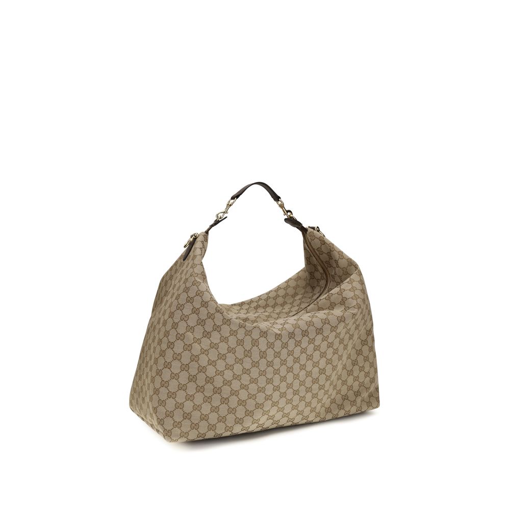 Gucci Schoudertas van beige stof
