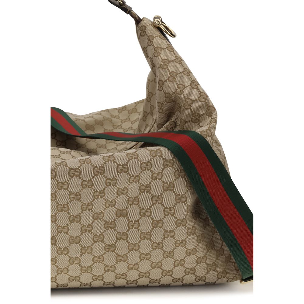 Gucci Schoudertas van beige stof